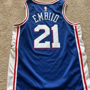 Nike Joel embiid 76ers jersey